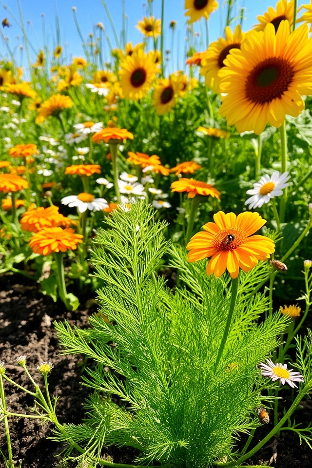 attracting beneficial insects organically