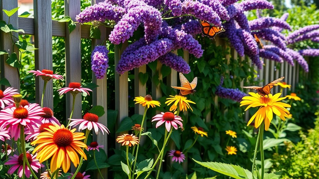 attracting pollinators with plants