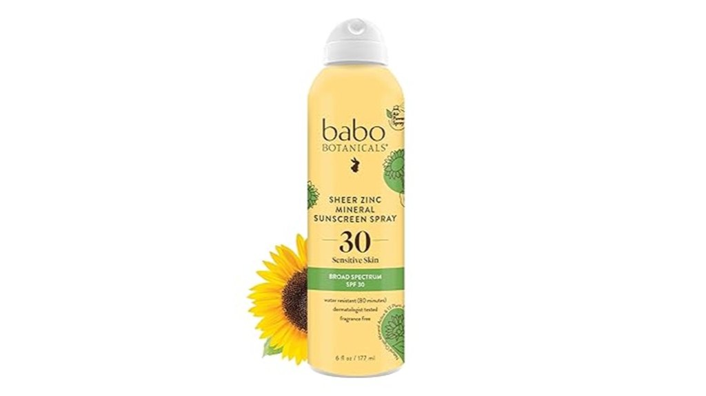 babo botanicals sunscreen spray