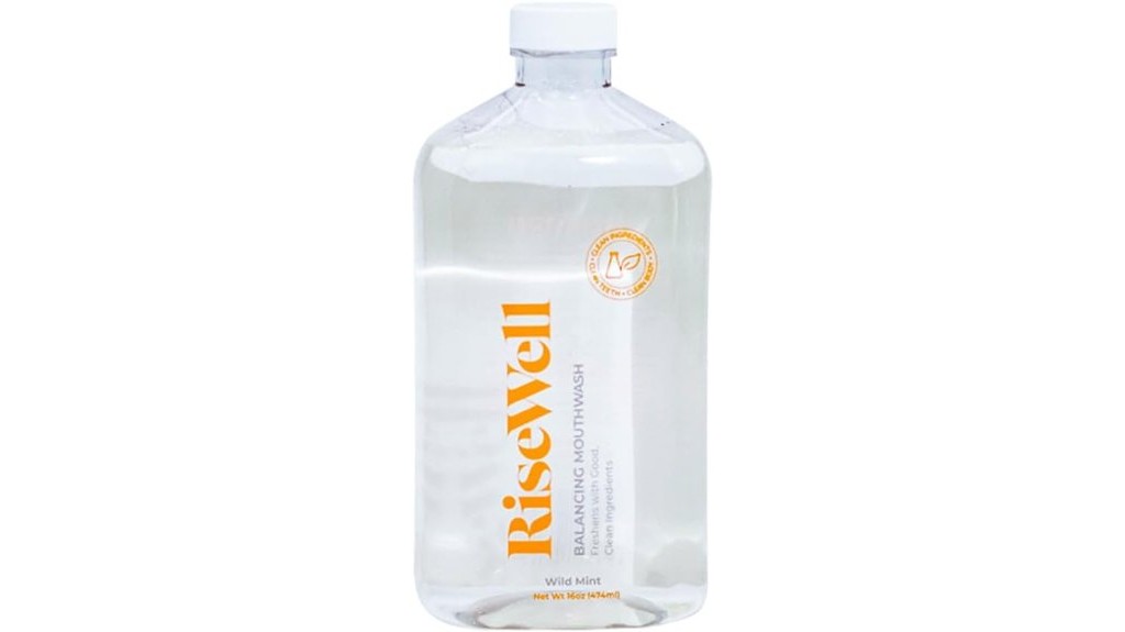 balancing alkaline mouthwash solution