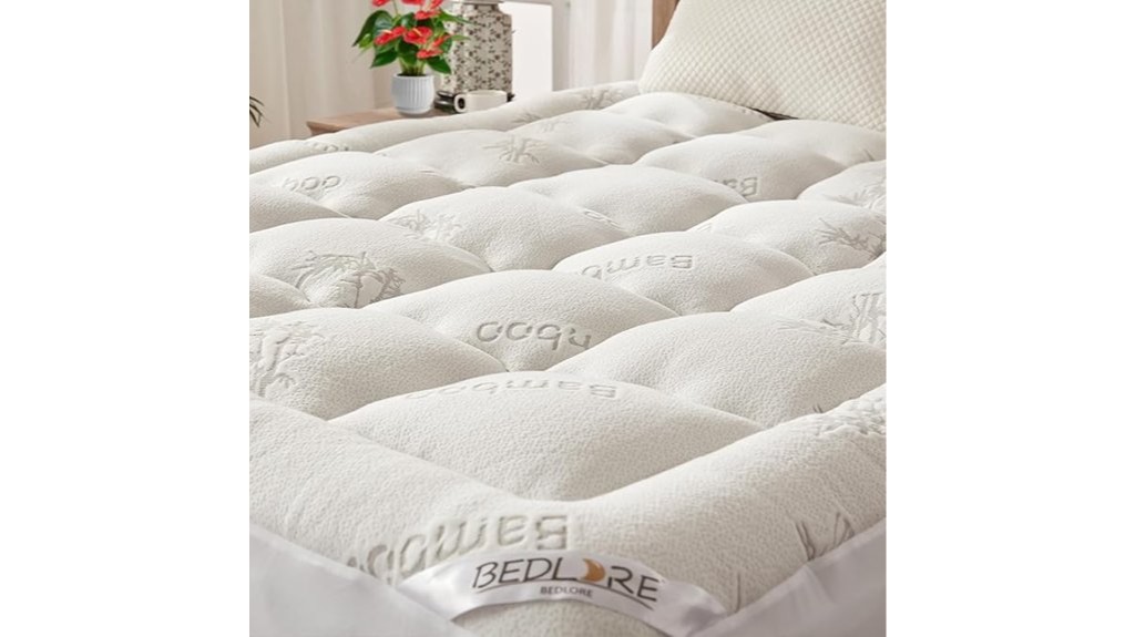 bamboo viscose mattress topper