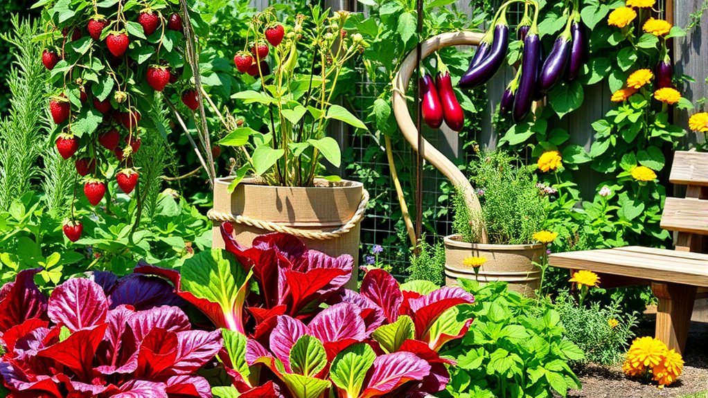 beautiful functional edible gardens