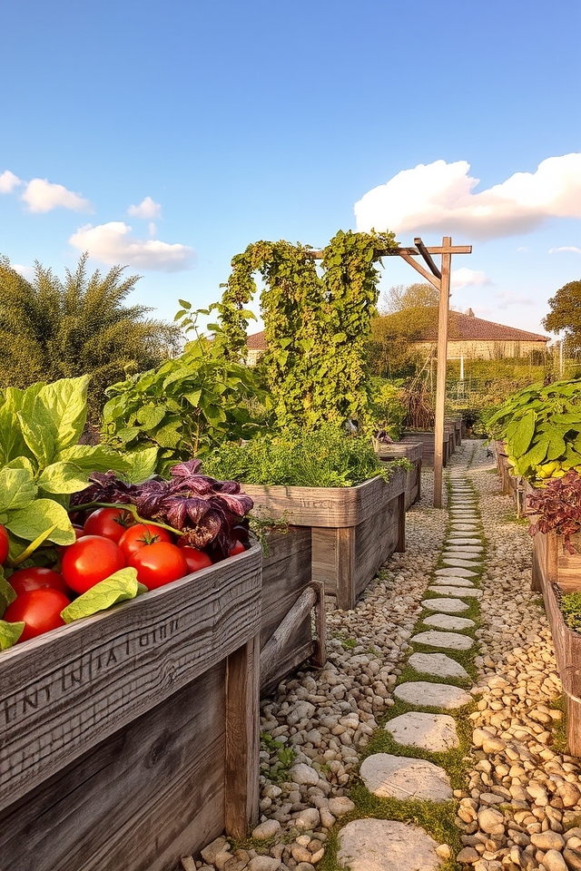 beautifully designed edible gardens