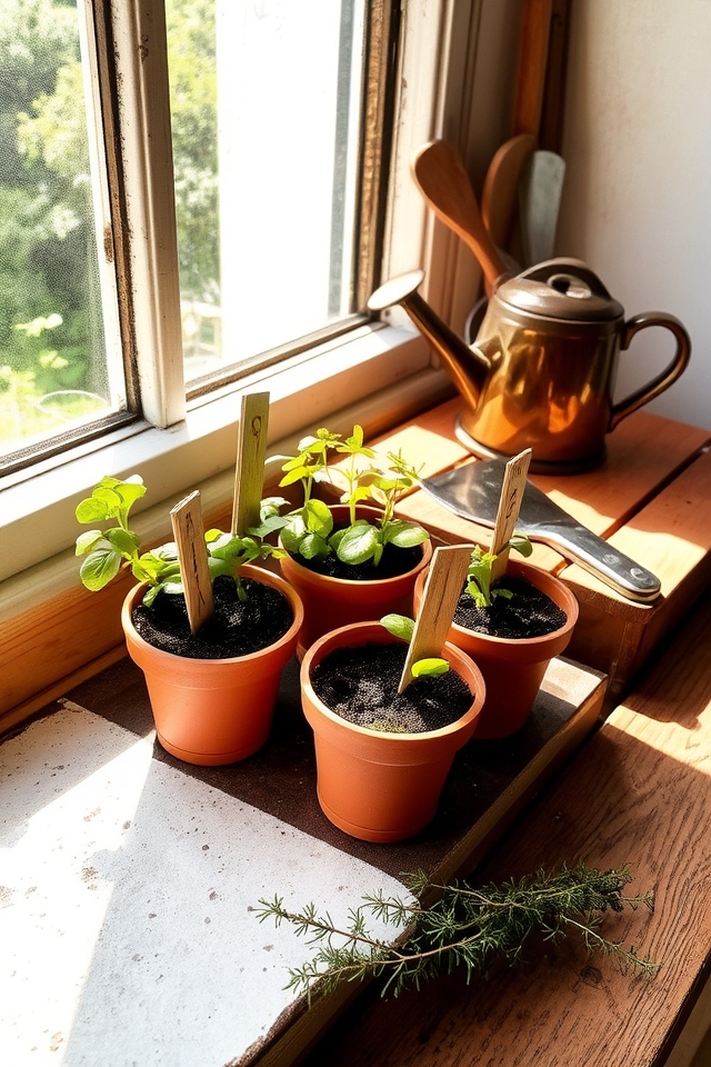 beginner friendly herb gardening kit