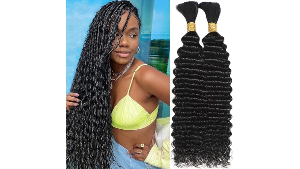 boho braiding hair bundles