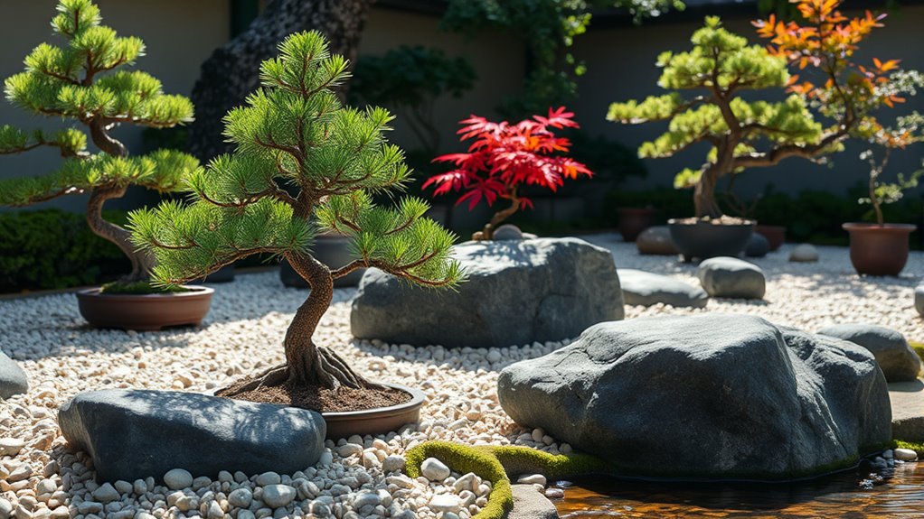 bonsai trees enhance tranquility