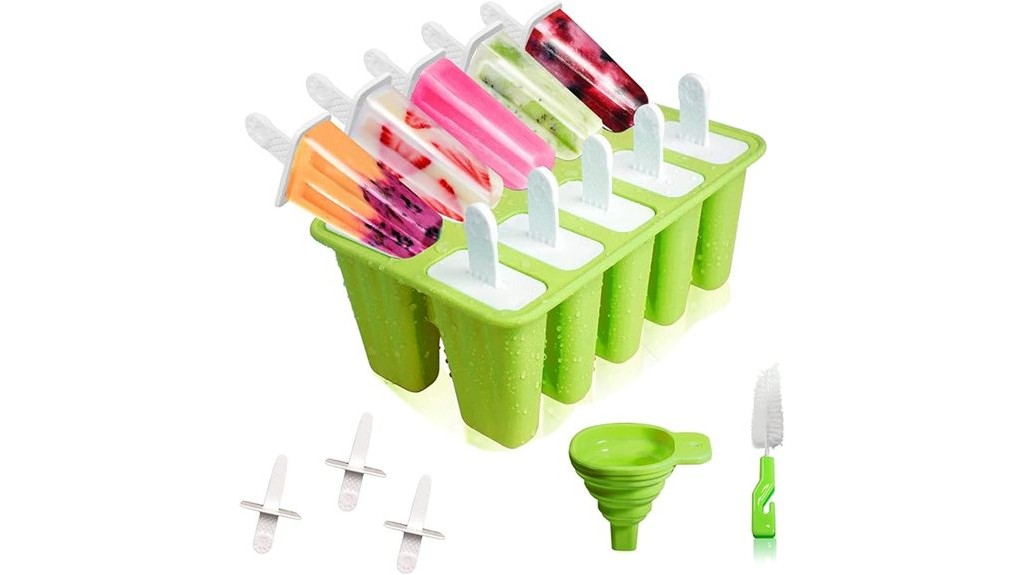 bpa free silicone popsicle molds
