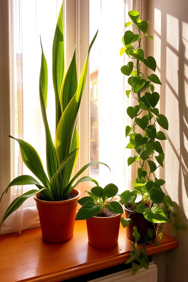 bright light low maintenance plants