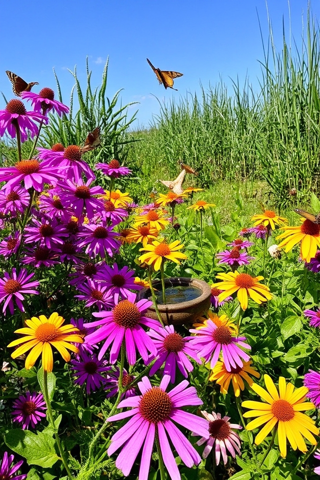 butterfly garden for pollinators