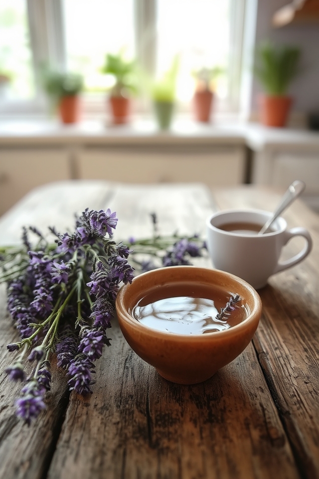 calming fragrant bathroom herb