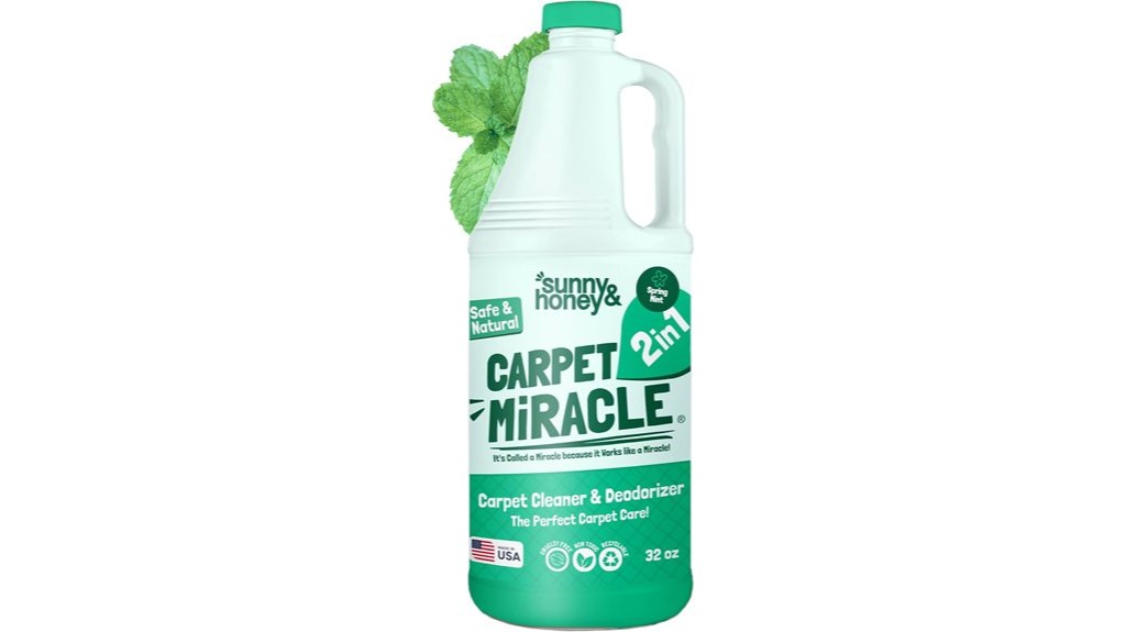 carpet cleaner shampoo mint