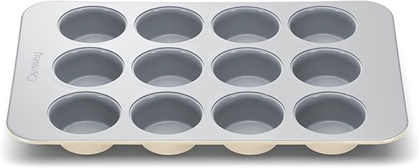 ceramic muffin baking pan