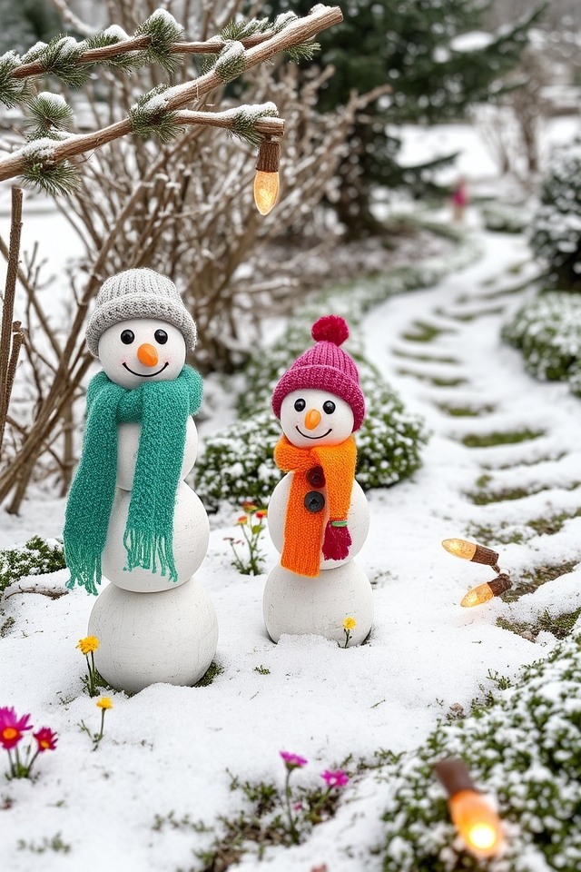 charming diy snowman decorations