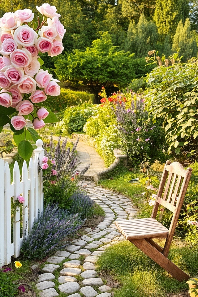 charming floral cottage escape
