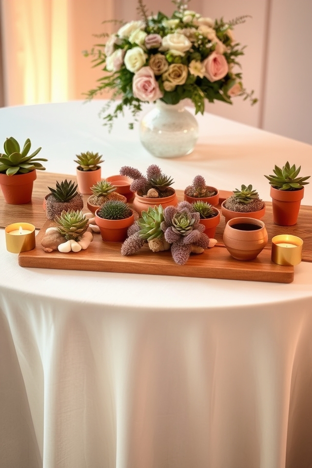 charming low maintenance wedding centerpieces