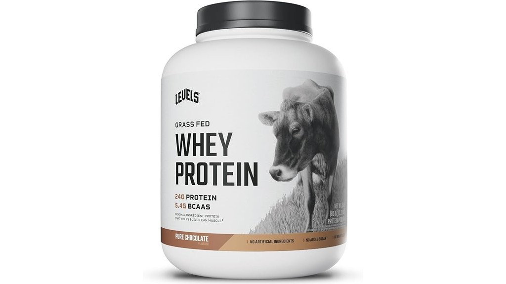 chocolate grass fed whey