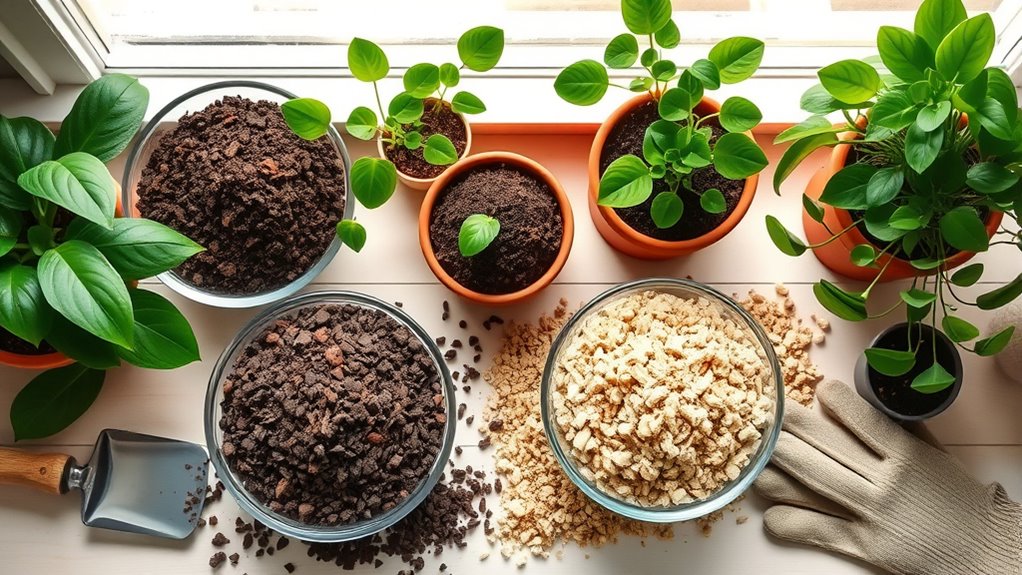 choose appropriate soil mix