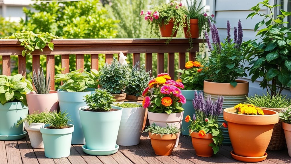 choose practical attractive containers