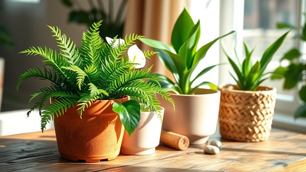 choose proper plant containers