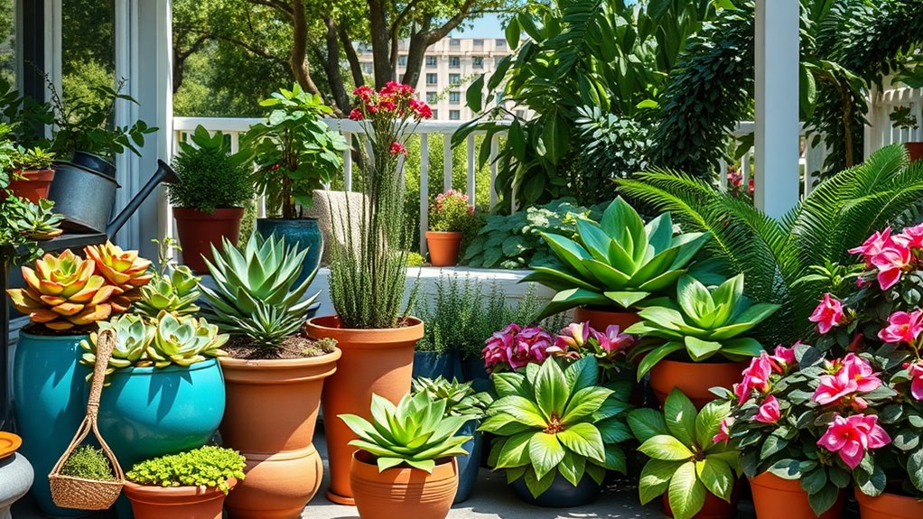 choose suitable low maintenance plants