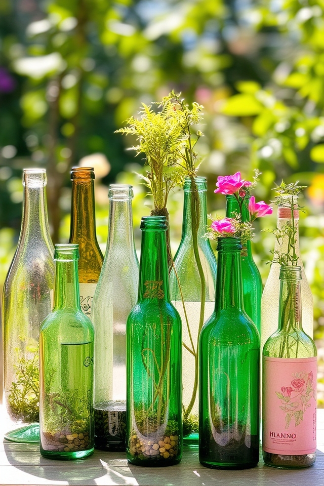 choosing suitable garden bottles