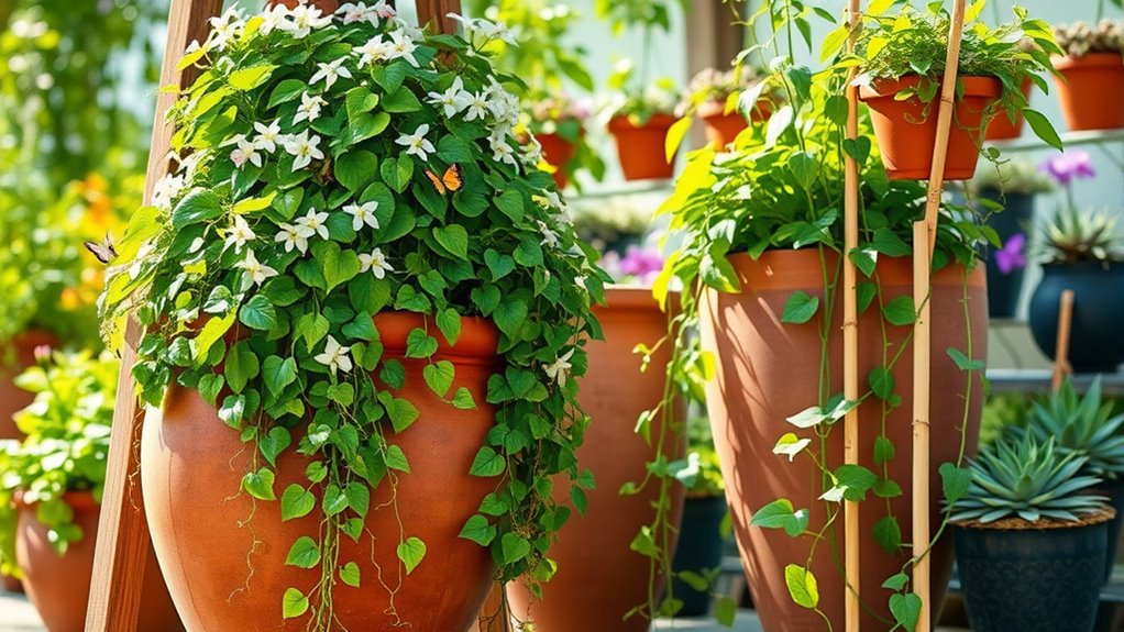 climbing plants for vertical gardening