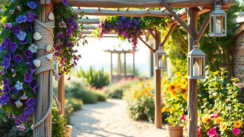 coastal trellis for climbing plants