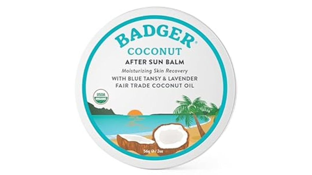 coconut after sun skin balm