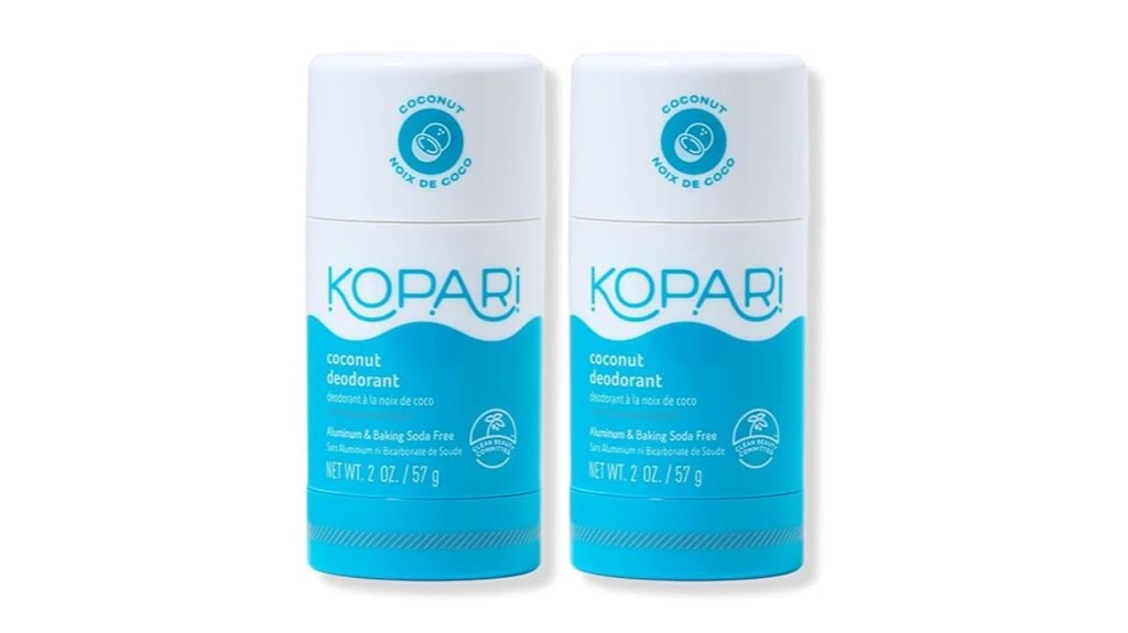 coconut deodorant aluminum free