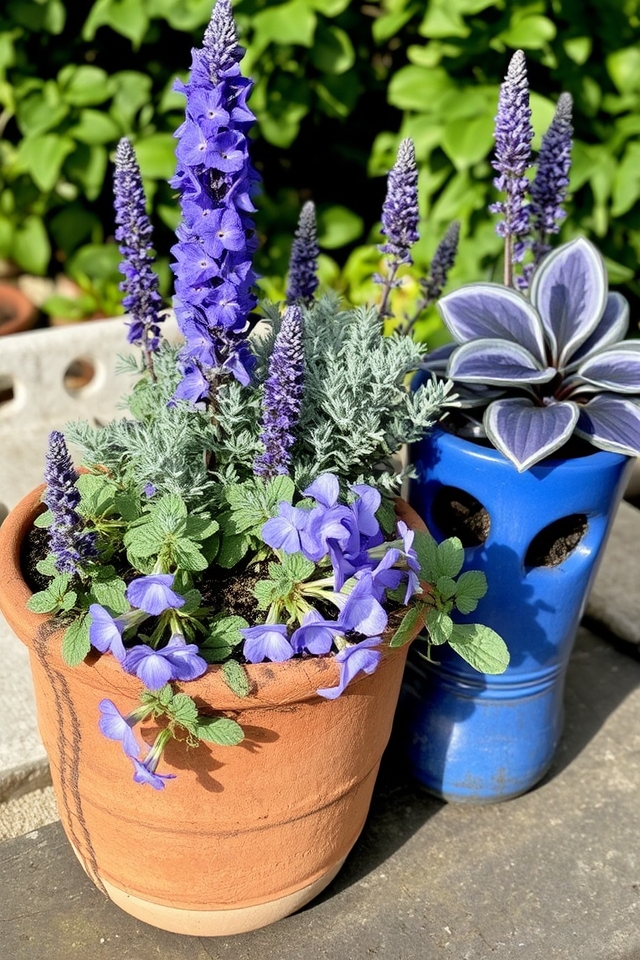 cohesive monochromatic plant design