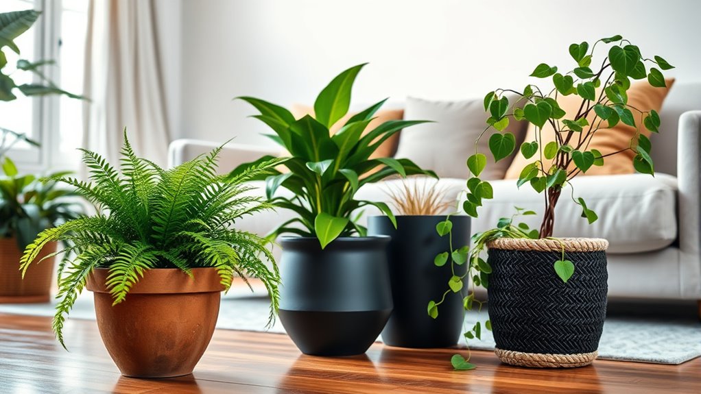 cohesive planters enhance decor