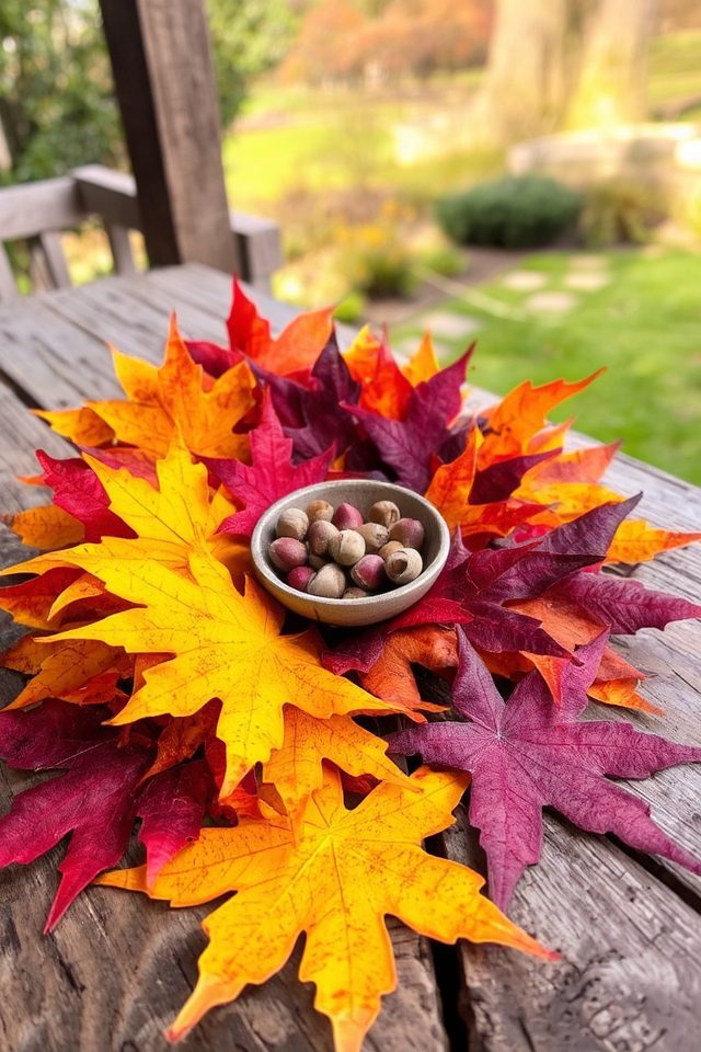 colorful foliage unique seed pods