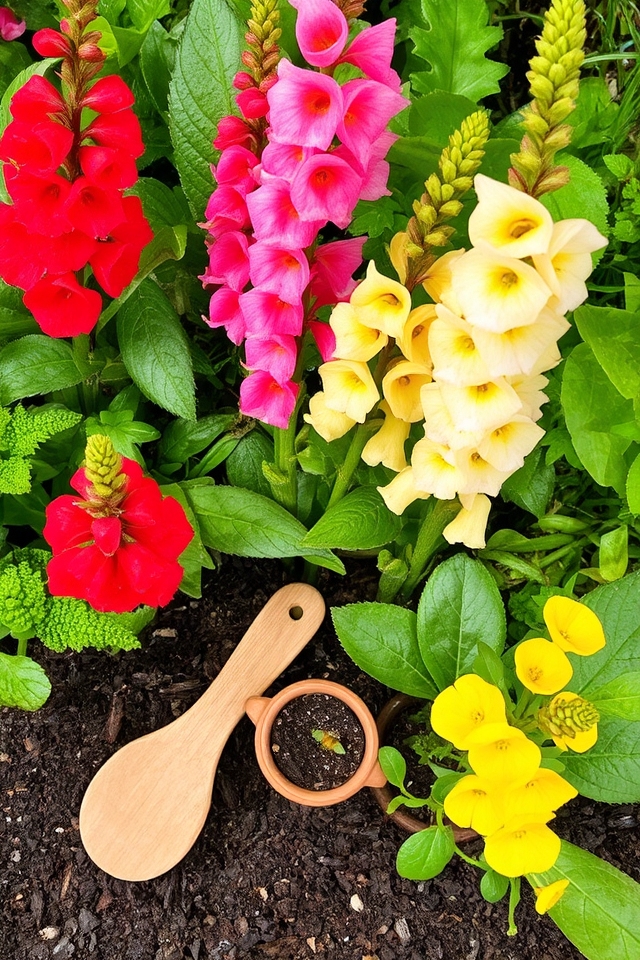 colorful pollinator friendly annuals