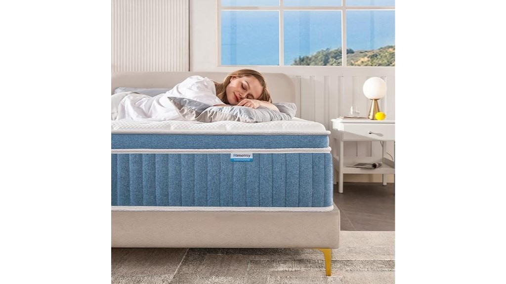 comfortable hybrid mattress design