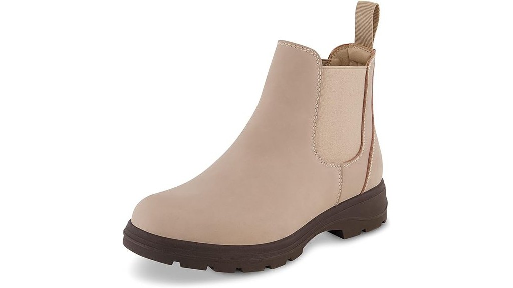 comfortable slip on chelsea boots