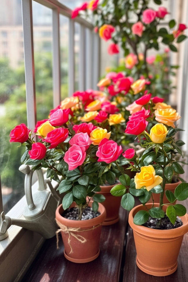 compact colorful fragrant blooms