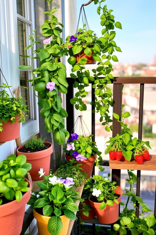 compact vertical native gardening