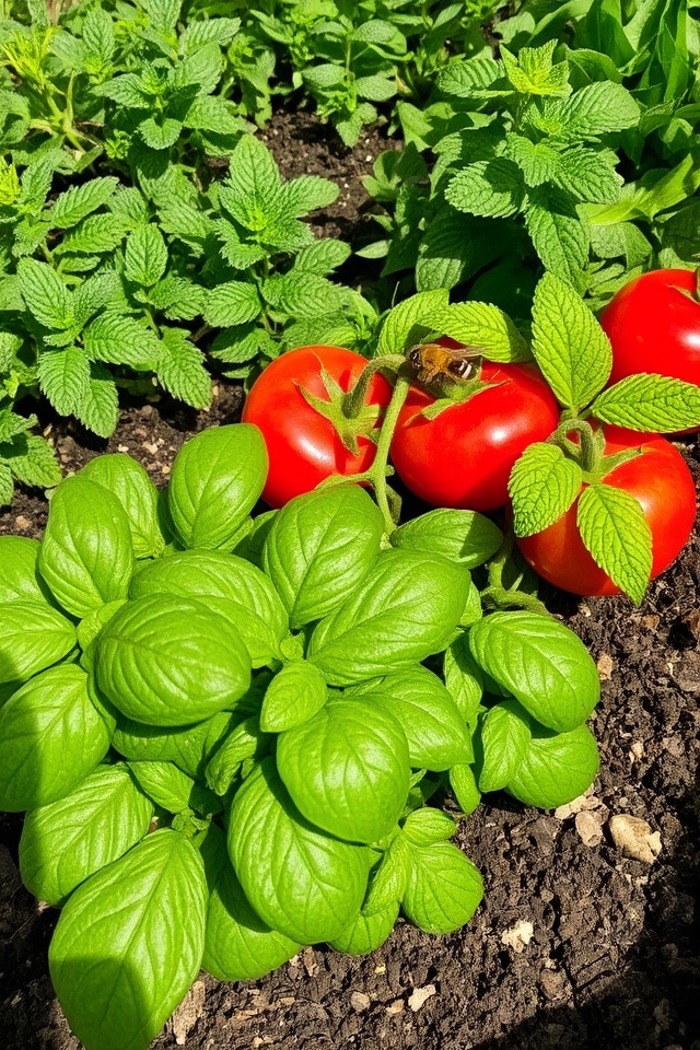 companion planting enhances growth