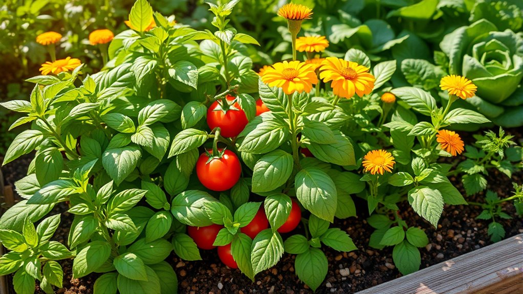 companion planting promotes biodiversity