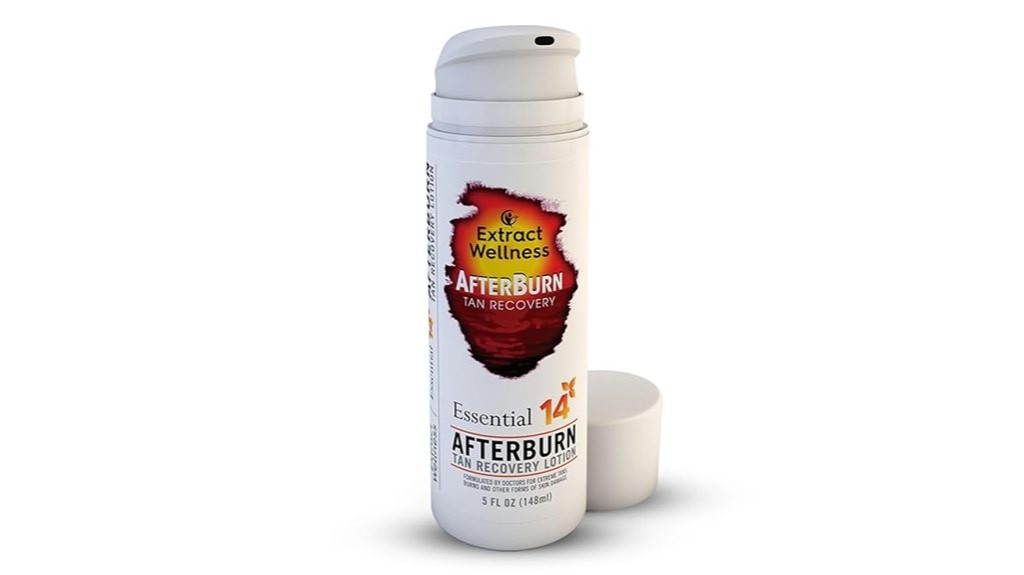 comprehensive sunburn relief lotion