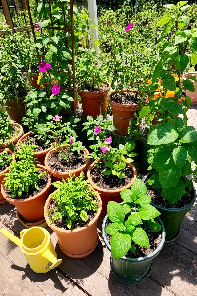 container gardening essentials