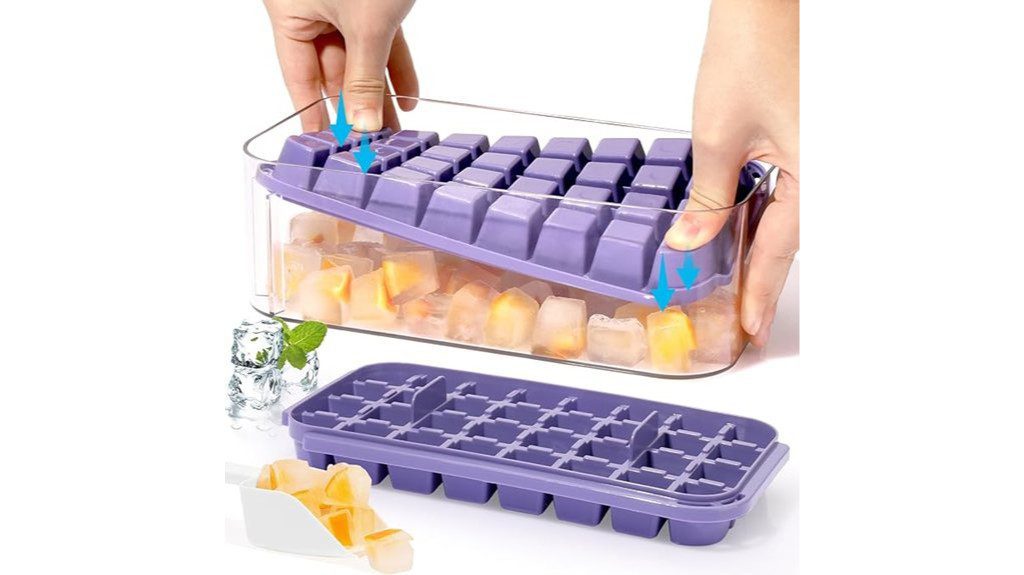 convenient ice cube trays