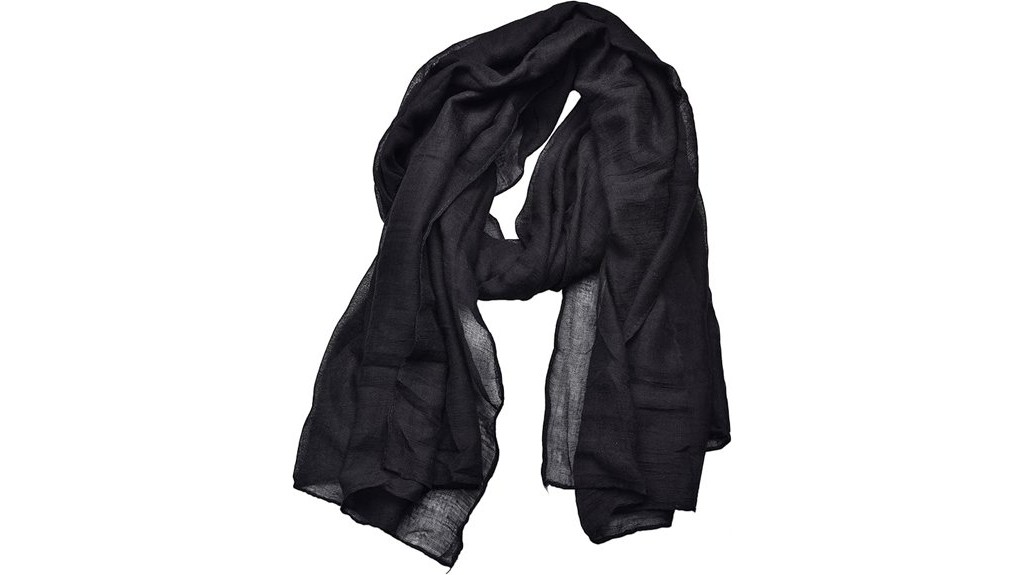 cozy cotton scarf wrap