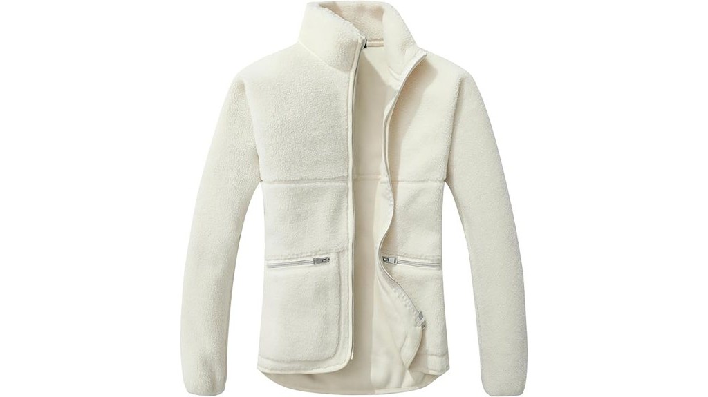 cozy fleece outerwear jacket
