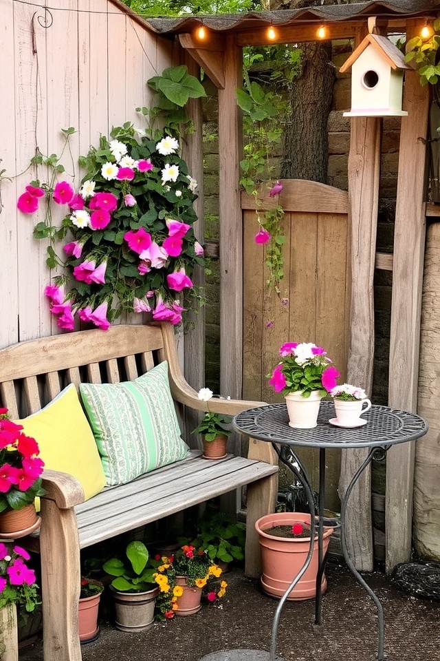 cozy garden retreat design