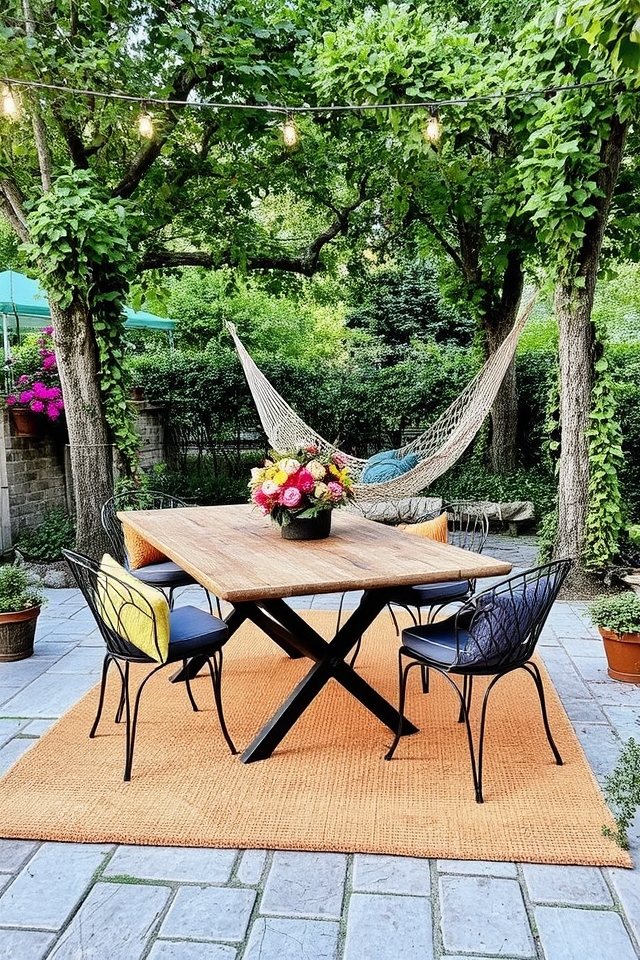 cozy outdoor furniture arrangements