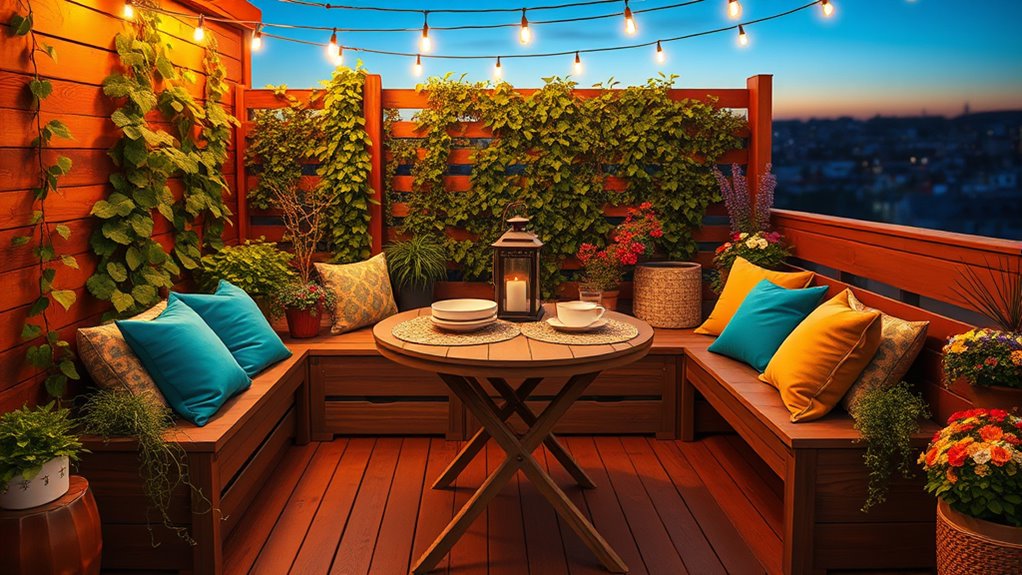 cozy outdoor multifunctional retreat