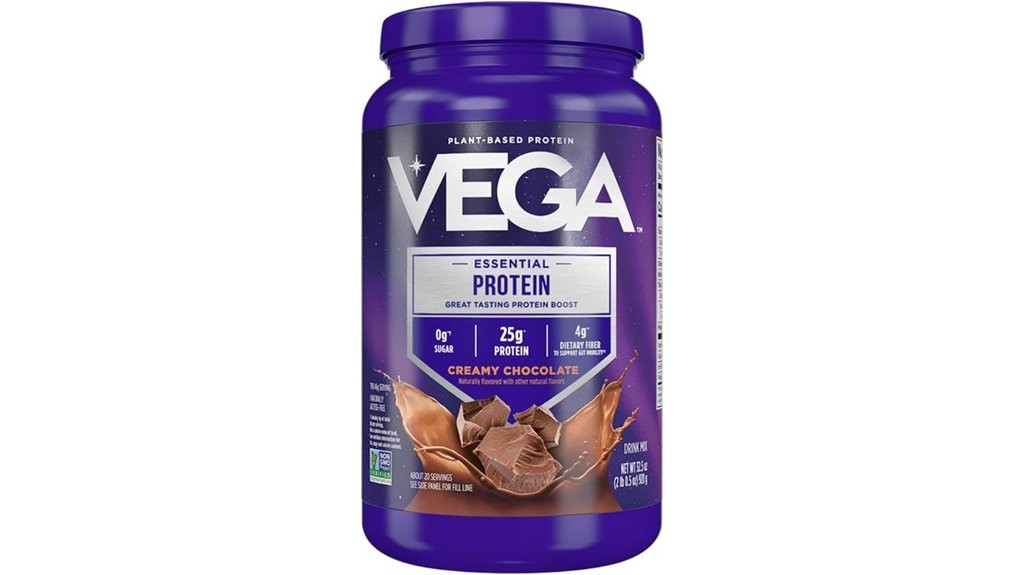 creamy chocolate plant protein