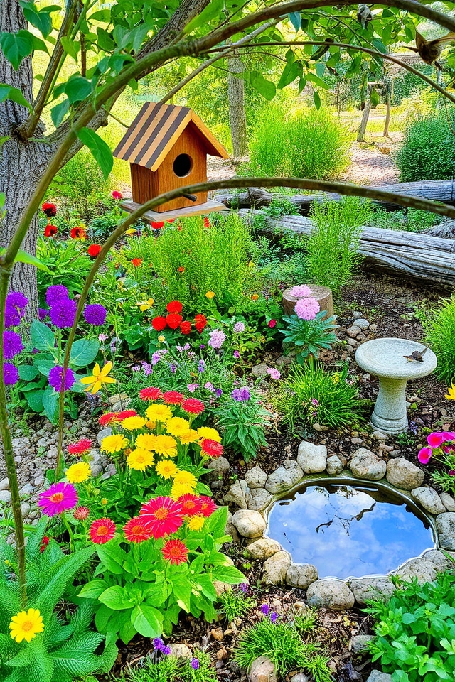 create a garden sanctuary