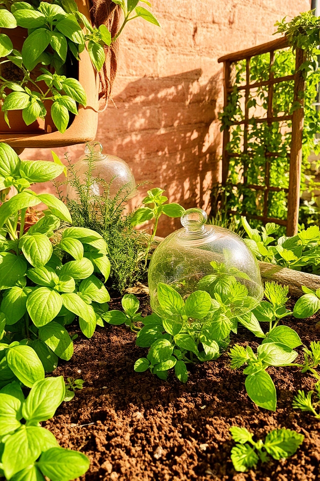 create favorable herb environment